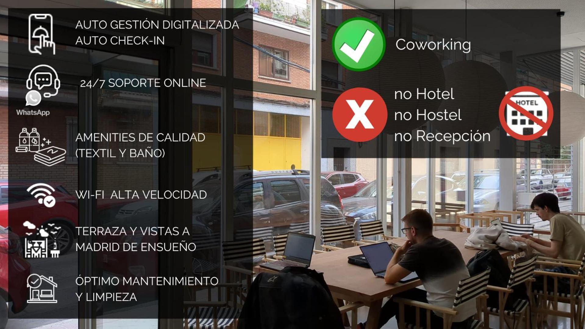 Madrid Live Coworking - Self Service - Екстериор снимка